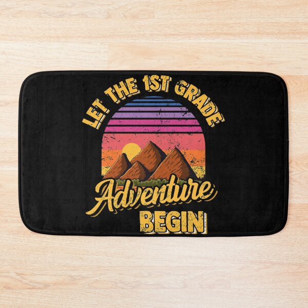 Item preview, Vintage Let the 1st Grade Adventure Begin Sixth Grade Teacher 1st designed and sold by FucaGirl.