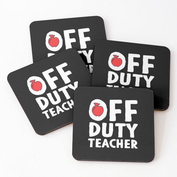 Item preview, Off Duty Teacher designed and sold by rbtee8.