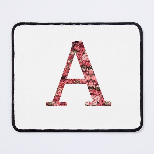 Item preview, Flower Flora Alphabet Typography Series in A designed and sold by skapastudios.