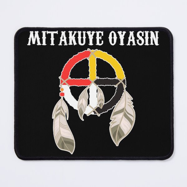 Item preview, Mitakuye Oyasin Medicine Wheel - Oglala Lakota Sioux Chief designed and sold by TravelHappiness.