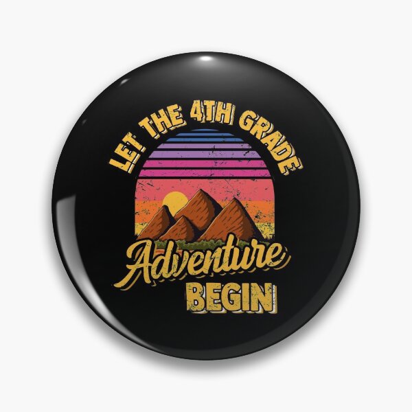 Item preview, Vintage Let the 4th Grade Adventure Begin Fourth Grade Teacher 4th designed and sold by FucaGirl.