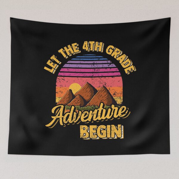 Item preview, Vintage Let the 4th Grade Adventure Begin Fourth Grade Teacher 4th designed and sold by FucaGirl.