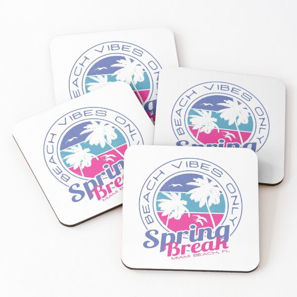 Item preview, Spring Break Beach Vibes Only Miami Beach Florida designed and sold by TKsTees.