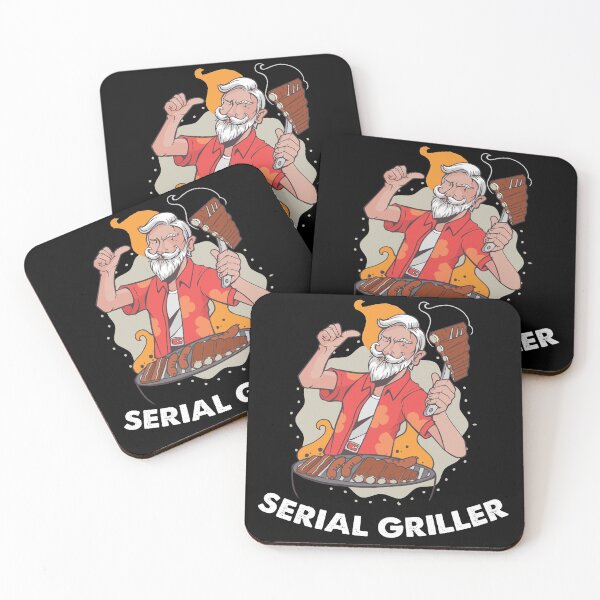 Item preview, Serial Griller BBQ Grilling Lover Barbecue Gifts designed and sold by hobbystore0-0.