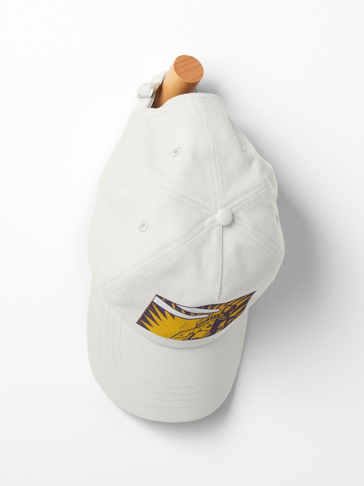 Alternate view of Purple Robot Cap