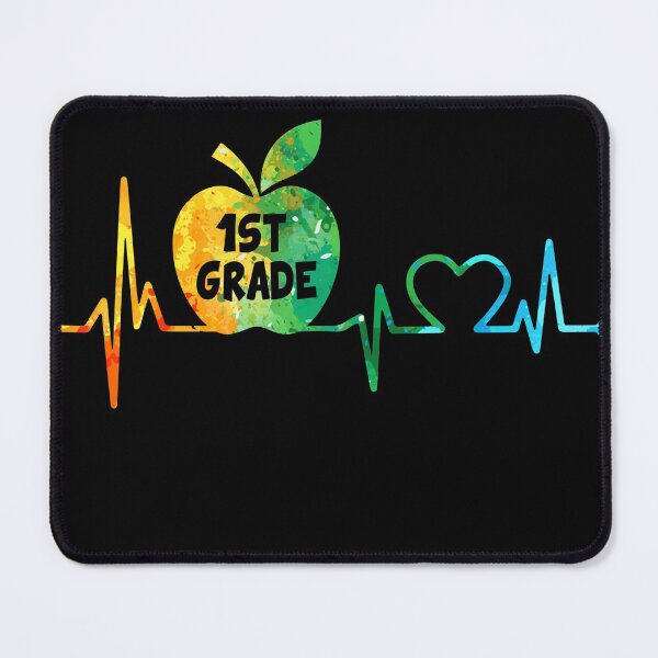 Item preview, 1ST GRADE HEARTBEAT WATERCOLOR designed and sold by WinghiDesign.