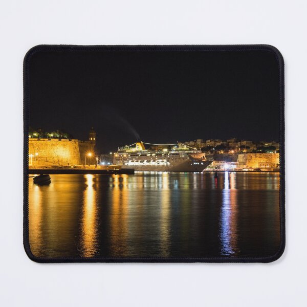 Item preview, Reflecting on Malta - Cruising Out of Valletta's Grand Harbour designed and sold by Georgia Mizuleva.