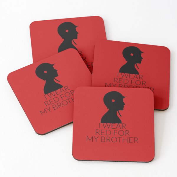 Item preview, I Wear Red For My Brother designed and sold by KAKUZAKI.