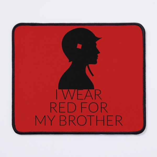 Item preview, I Wear Red For My Brother designed and sold by KAKUZAKI.