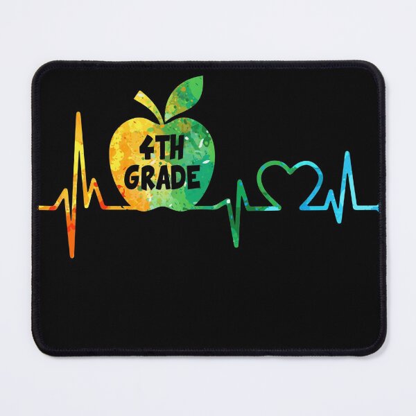 Item preview, 4TH GRADE HEARTBEAT WATERCOLOR designed and sold by WinghiDesign.