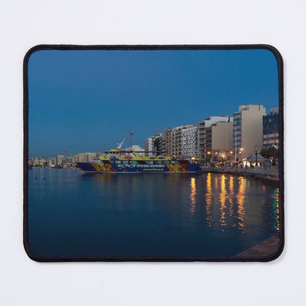 Item preview, Reflecting on Malta - Sliema Blue Morning designed and sold by Georgia Mizuleva.