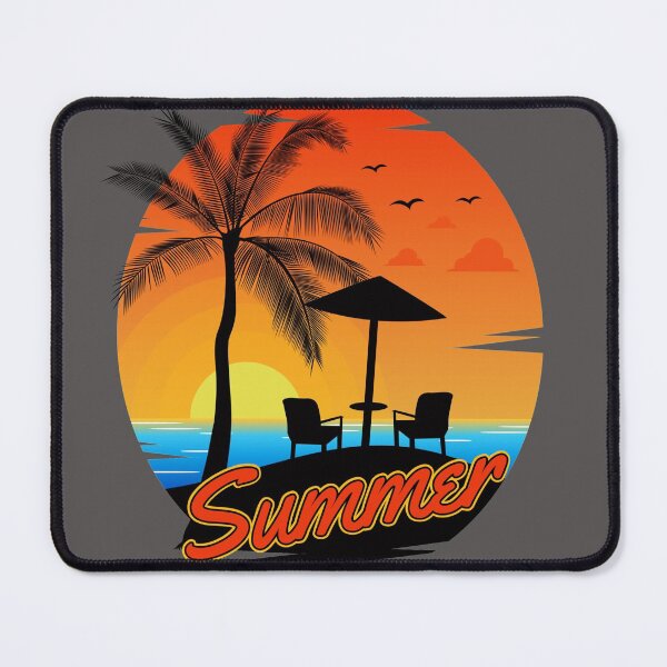 Item preview, With Plam And Chairs On The Beach designed and sold by fariz yuhdi.
