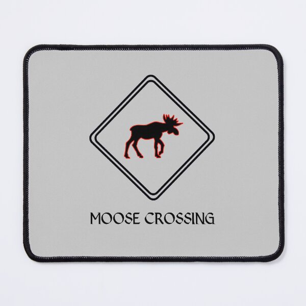 Item preview, Funny moose crossing - scandinavia designed and sold by Aurealis Creatief.