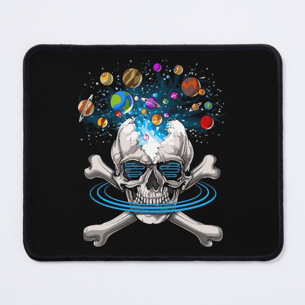 Item preview, Psychedelic Psytrance Skull designed and sold by underheaven.