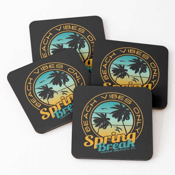 Item preview, Spring Break Beach Vibes Only Miami Beach Florida designed and sold by TKsTees.