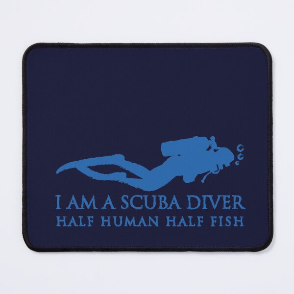 Item preview, scuba diver blue designed and sold by hartami.
