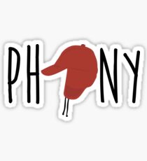 The Catcher in the Rye - Phony Sticker