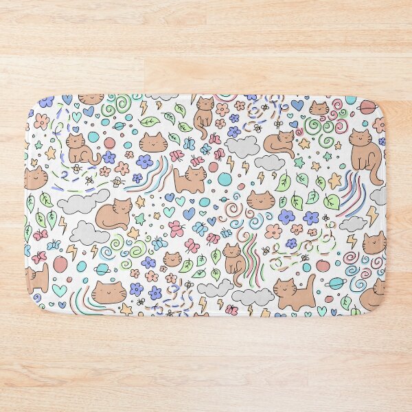 Item preview, cat pattern 3 designed and sold by viv-trinh.