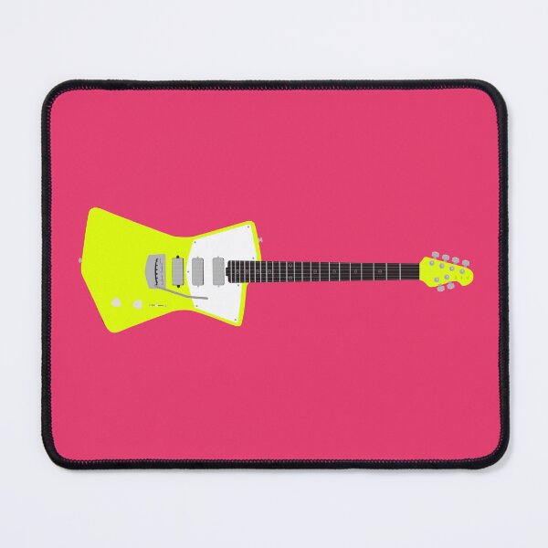 Item preview, St. Vincent Signature Guitar - Neon Yellow designed and sold by loganschmitt14.
