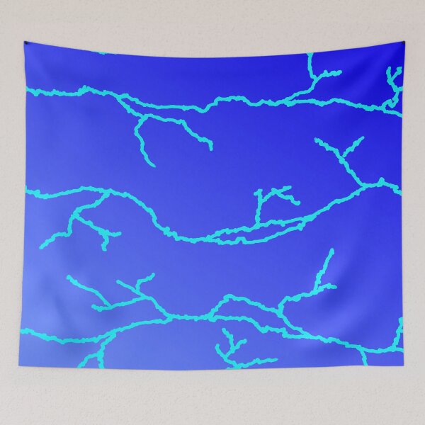 Item preview, Cracks Design, Blue designed and sold by SariePhotograph.