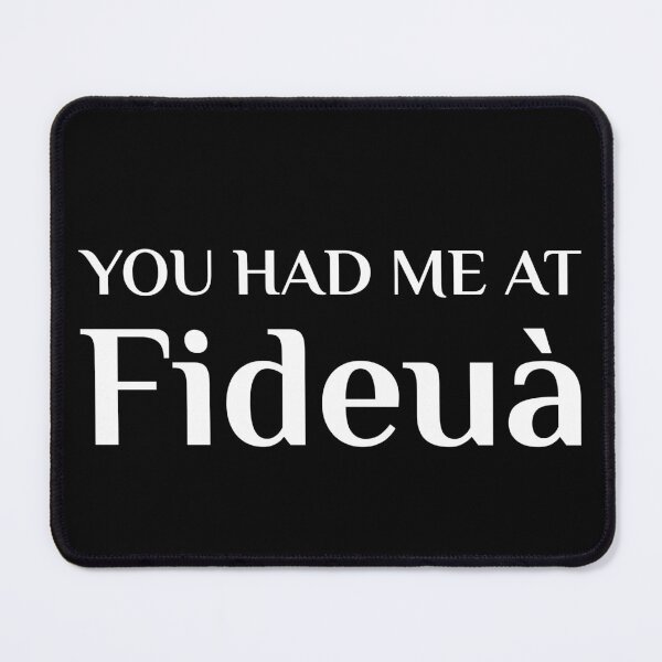 Item preview, Had Me At Fideuà Funny Spanish Food Fan designed and sold by Creekman Designs.