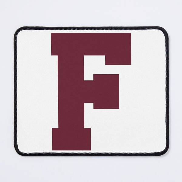 Item preview, Alphabet, Maroon F, Sports letter F designed and sold by TheCultStuff.