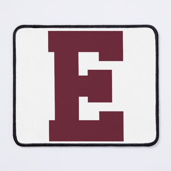 Item preview, Alphabet, Maroon E, Sports letter E designed and sold by TheCultStuff.