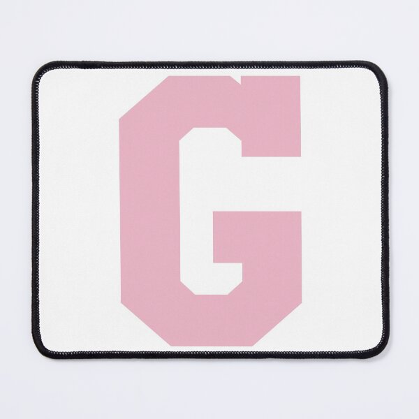 Item preview, Alphabet, Rose G, Sports letter G designed and sold by TheCultStuff.