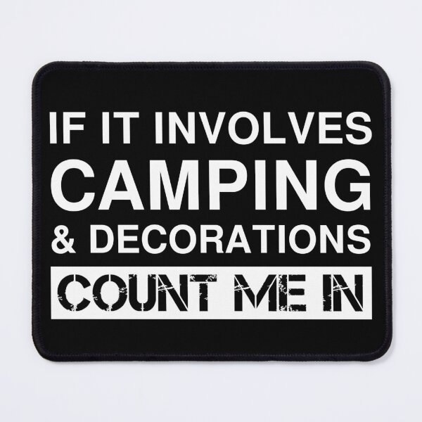 Item preview, Funny Camping And Decorations RV Outdoor Camper designed and sold by Creekman Designs.