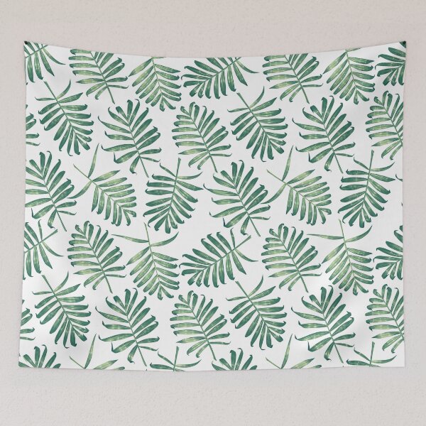 Item preview, Green Jungle Leaves Pattern designed and sold by digoarpi.