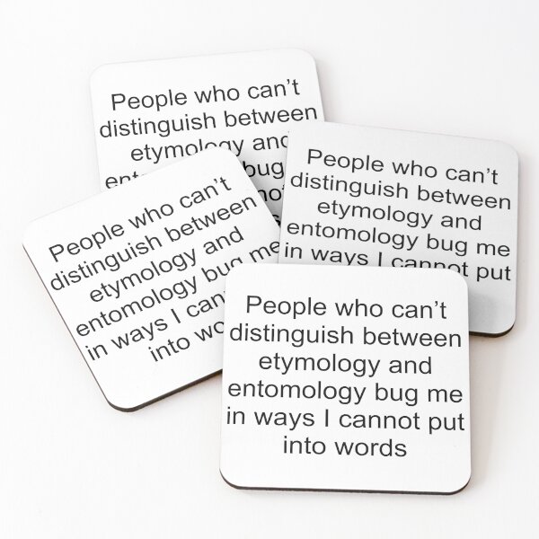 Item preview, Etymology entomology joke designed and sold by emzimerch1.