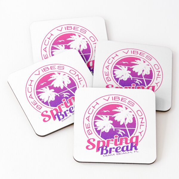 Item preview, Spring Break Beach Vibes Only Miami Beach Florida designed and sold by TKsTees.