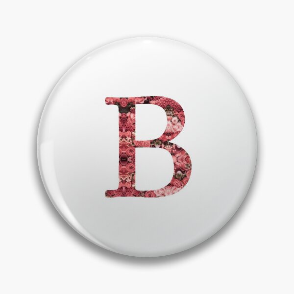 Artikelvorschau, Florales Alphabet-Monogramm-Initial in B entworfen und verkauft von skapastudios.