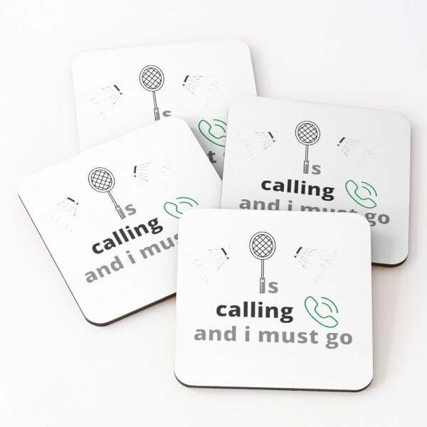 Item preview, badminton is calling designed and sold by misskholeta.