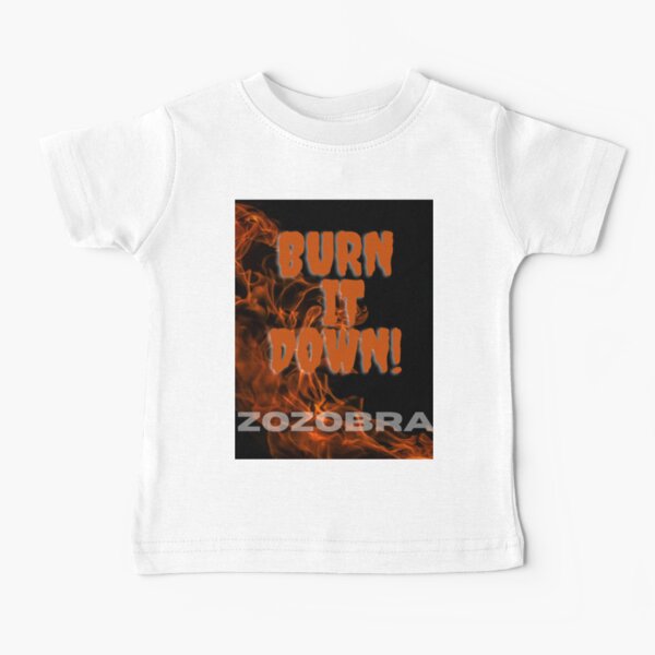 T-shirt  Burn down Babylogna DONNA - cotone bio