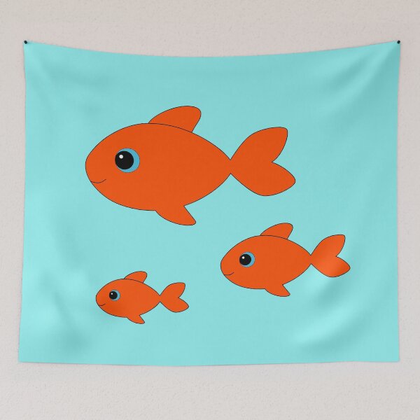 Item preview, Cute Little Kawaii Goldfish designed and sold by JulieSouster.