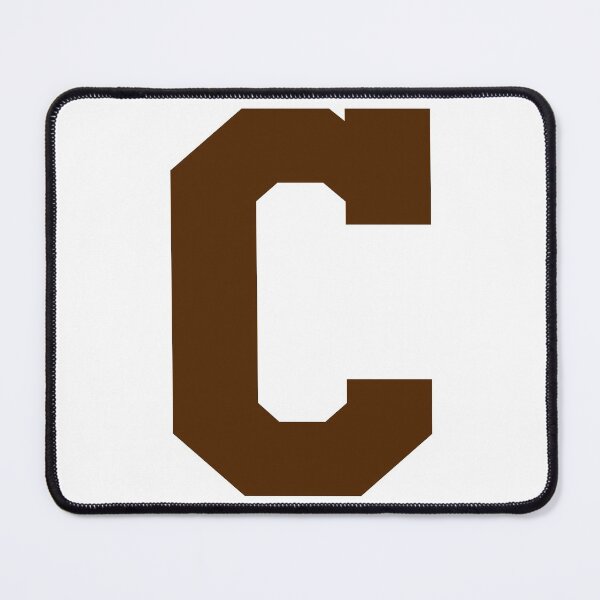 Item preview, Alphabet, Brown C, Sports letter C designed and sold by TheCultStuff.