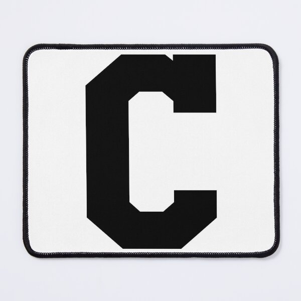 Item preview, Alphabet, Black C, Sports letter C designed and sold by TheCultStuff.