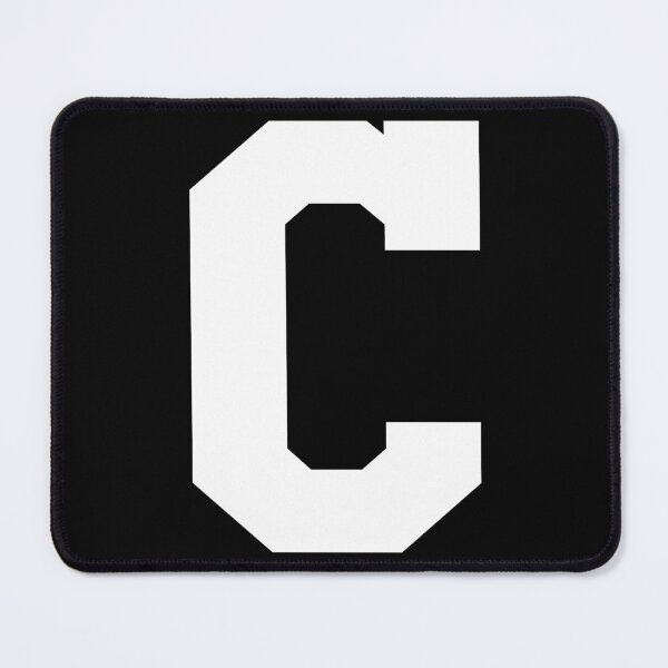 Item preview, Alphabet, White C, Sports letter C designed and sold by TheCultStuff.