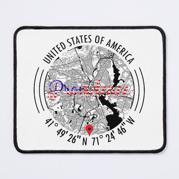 Item preview, Providence, USA Road Map Art - Earth Tones designed and sold by hatimelhag.