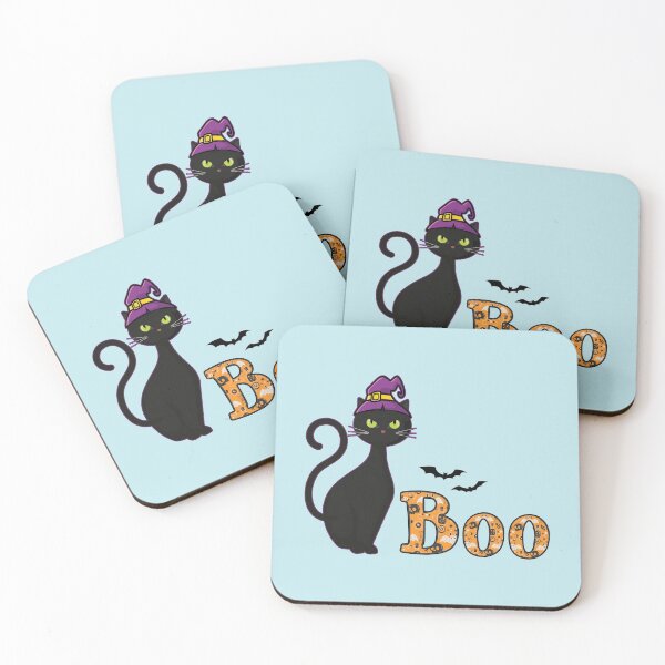 Item preview, Black Cat Boo  Halloween designed and sold by amrsam.
