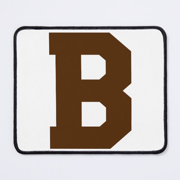 Item preview, Alphabet, Brown B, Sports letter B designed and sold by TheCultStuff.
