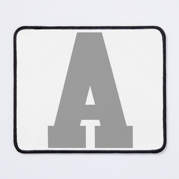 Item preview, Alphabet, Silver A, Sports letter A designed and sold by TheCultStuff.