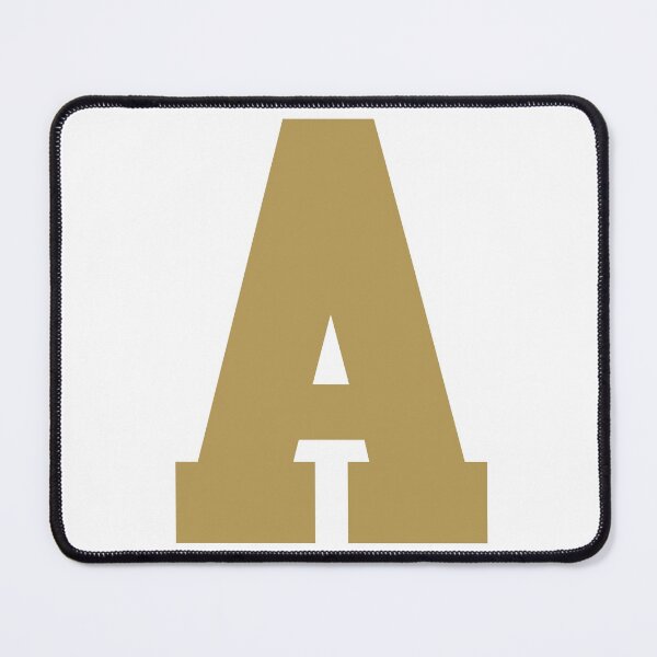 Item preview, Alphabet, Gold A, Sports letter A designed and sold by TheCultStuff.