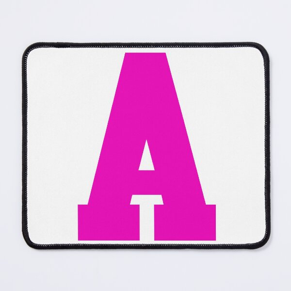 Item preview, Alphabet, Pink A, Sports letter A designed and sold by TheCultStuff.
