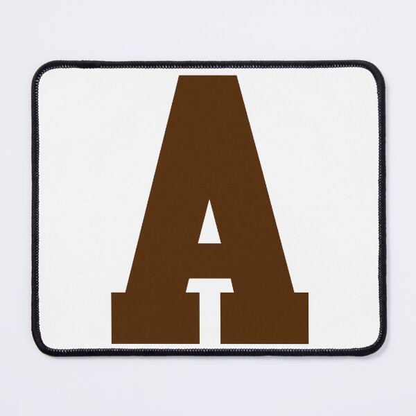Item preview, Alphabet, Brown A, Sports letter A designed and sold by TheCultStuff.