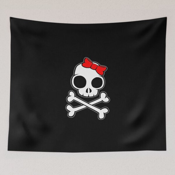 Artikelvorschau, Skull & Crossbones Bow unter entworfen und verkauft von LudlumDesign.