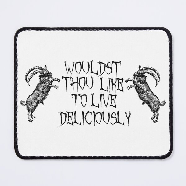 Item preview, Black Phillip: Wouldst Thou Like To Live Deliciously? designed and sold by Suspiria96.