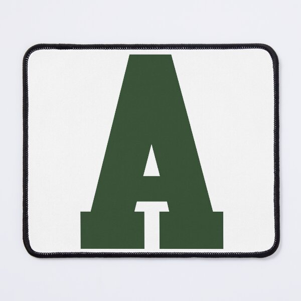 Item preview, Alphabet, Green A, Sports letter A designed and sold by TheCultStuff.