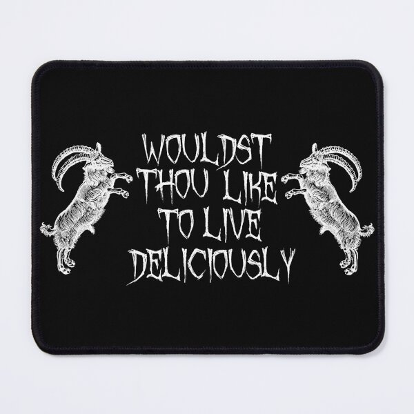 Item preview, Black Phillip: Wouldst Thou Like To Live Deliciously? designed and sold by Suspiria96.